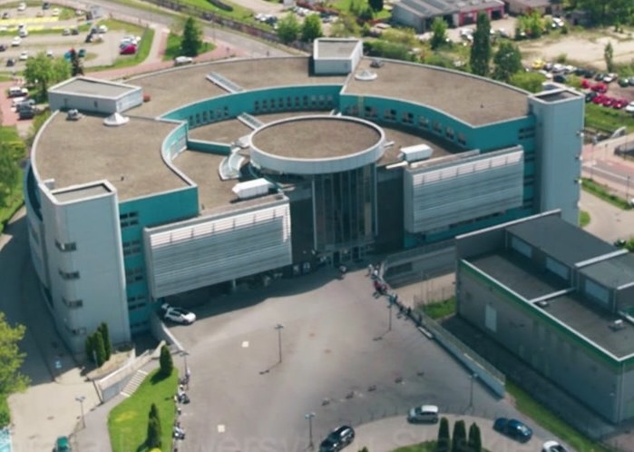 Budynek Wydziału Prawa i Administracji UŚ - z lotu ptaka